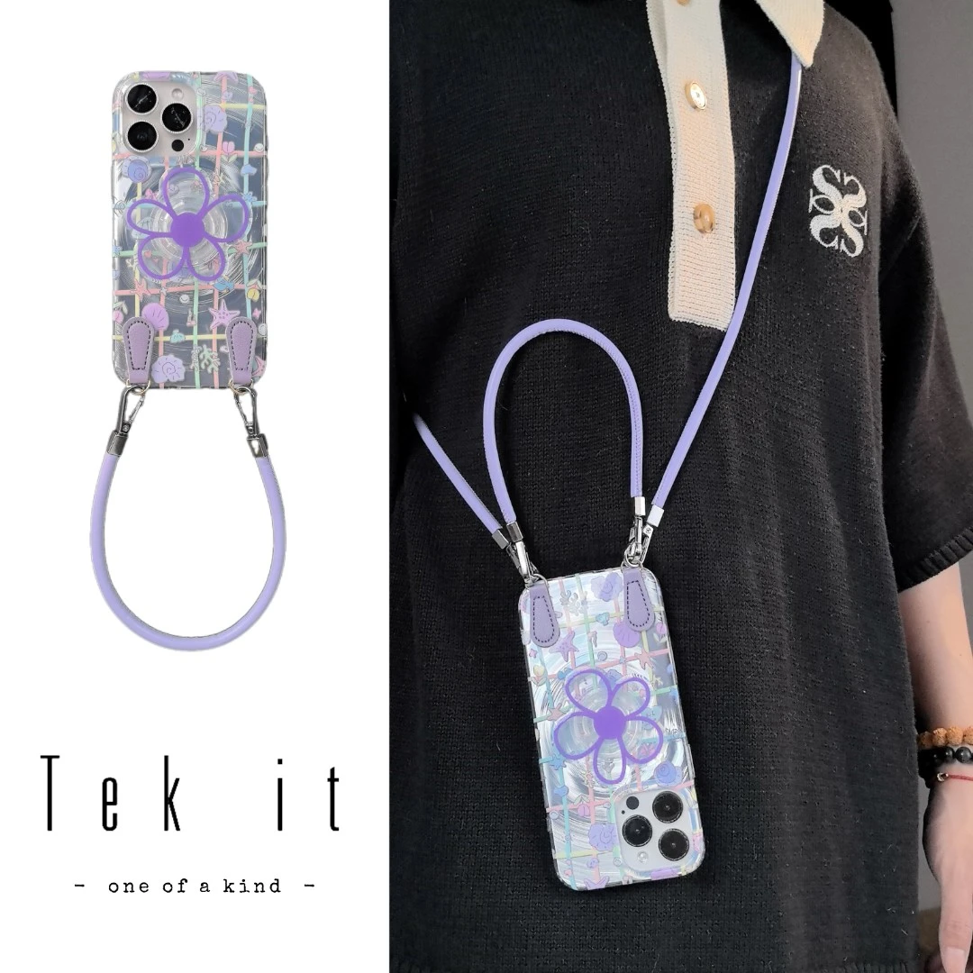 ins旋涡海星贝壳纹适用iPhone16pro手机壳15promax手提14pro小众