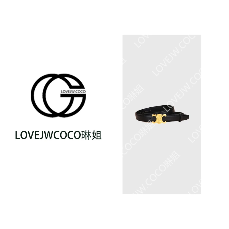 【LOVEJWCOCO】女士凯旋门腰带爆款时尚高级感皮带装饰西裤牛仔裤带