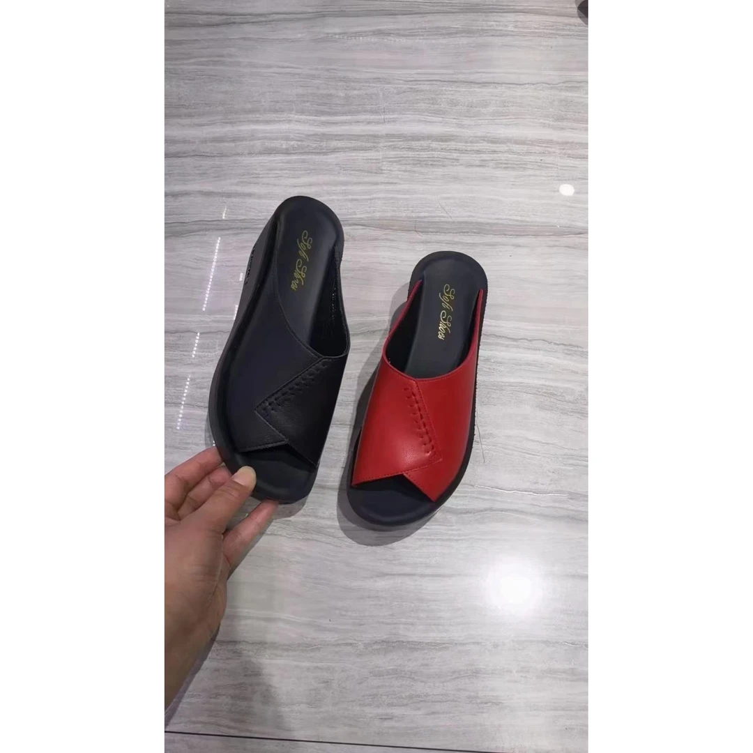 A819简约百搭软底休闲凉拖鞋