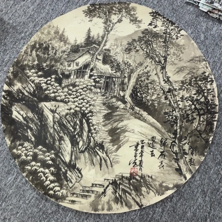 国画书画作品多次参加全国60.60