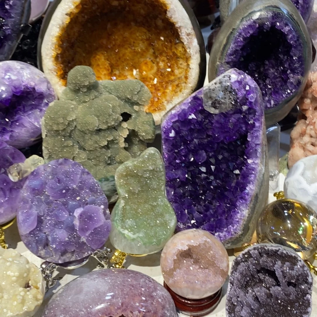 紫晶大型摆件（非配饰）未镶嵌