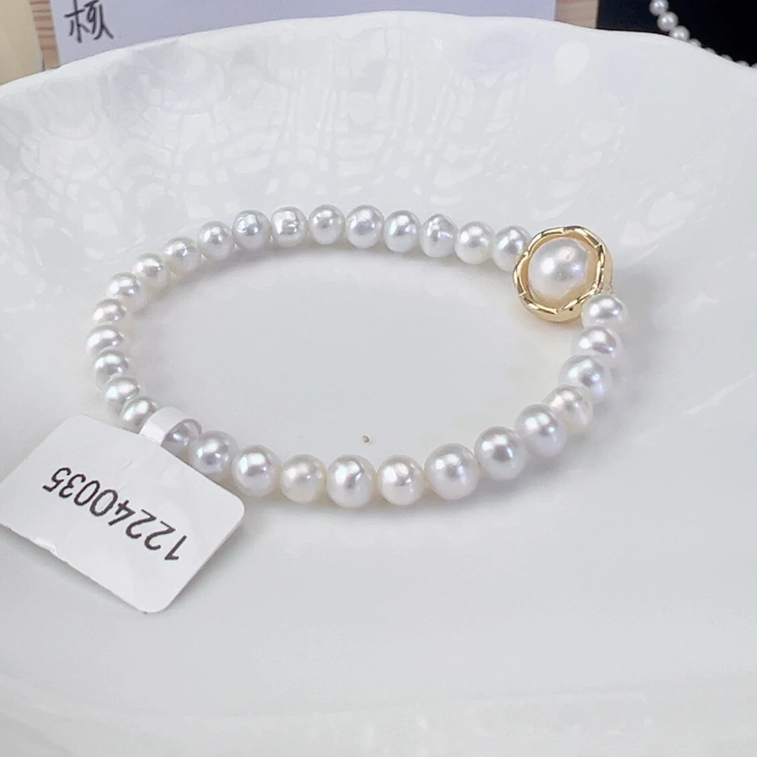 未镶嵌手绳淡水珍珠