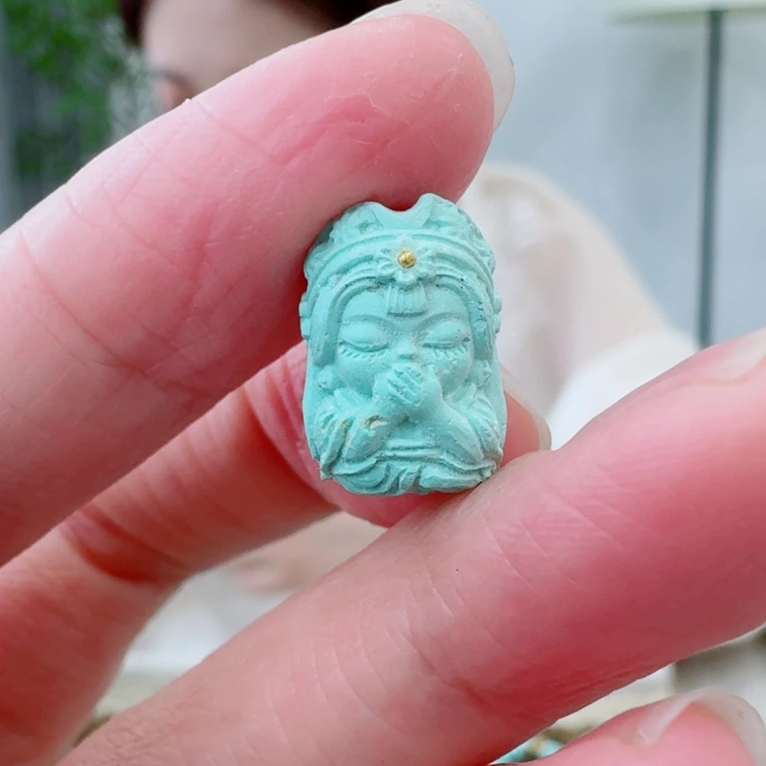 未镶嵌绿松石珠宝奇石