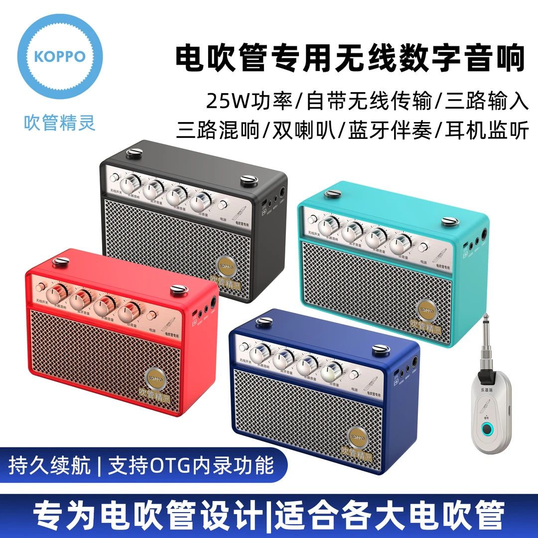 靠谱吹管精灵电吹管专用无线数字音箱
