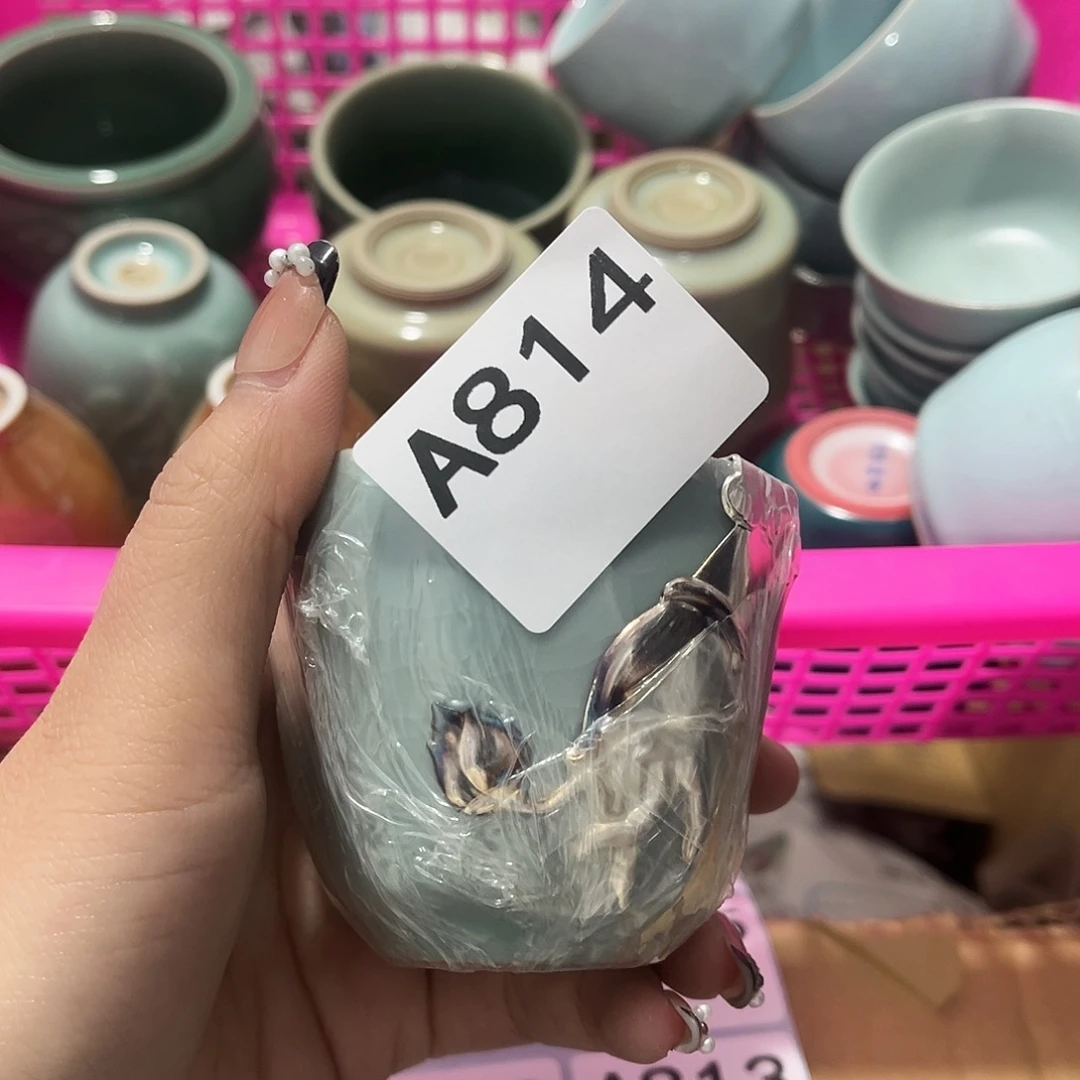 美***兽瓷片茶摆件工艺品摆件666