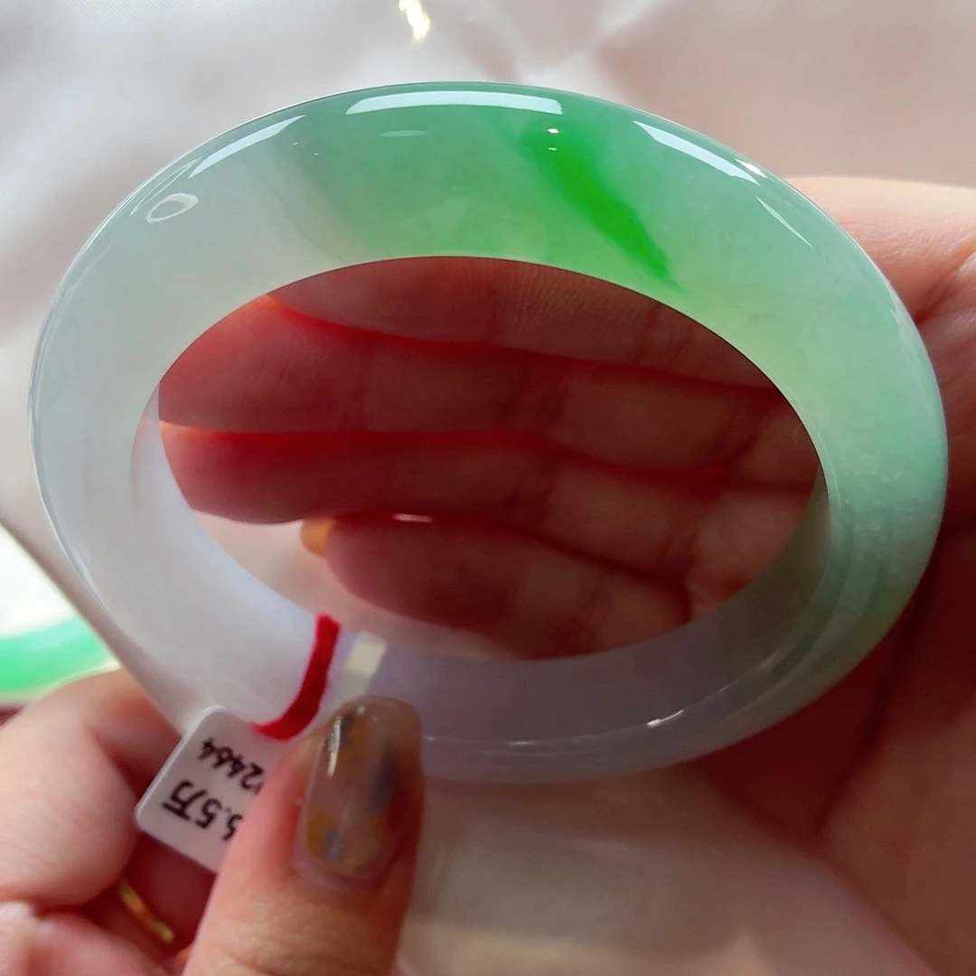 翡翠未镶嵌手镯22（13号）