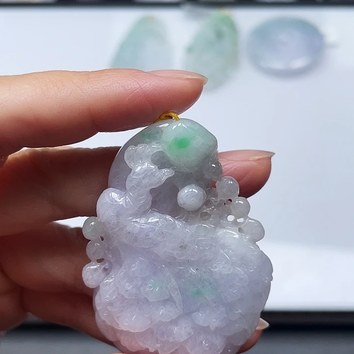 颈饰未镶嵌翡翠翡翠26