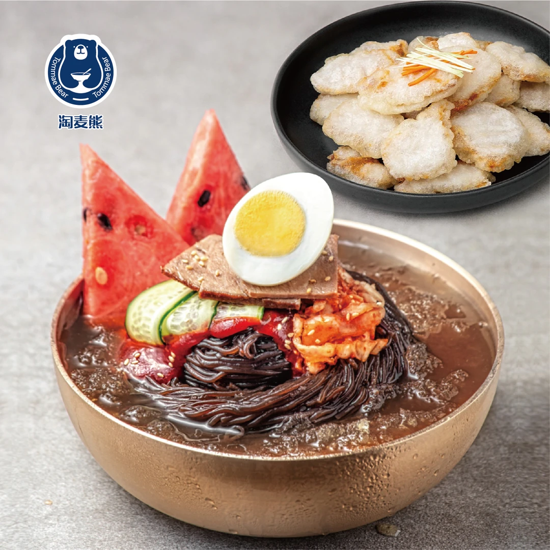 荞麦冷面吉林延边朝鲜族口味劲道儿爽滑夏季原产地发货572g/袋