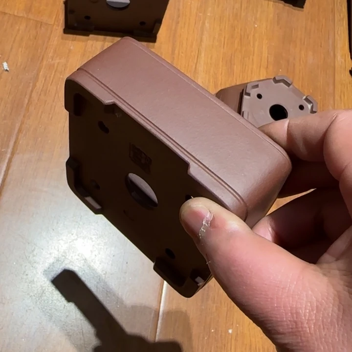 紫砂花盆格*特原矿紫泥