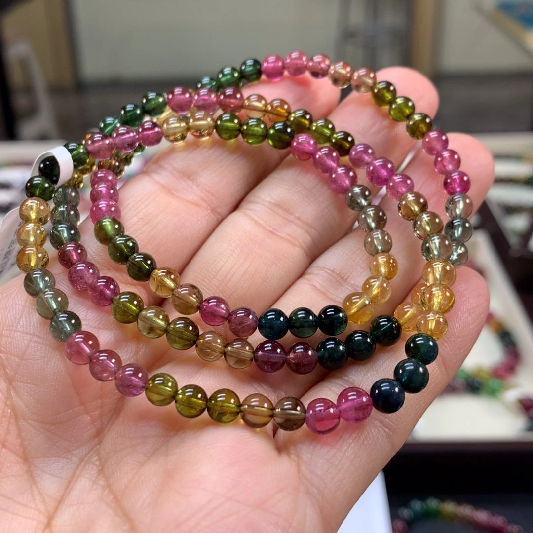 未镶嵌手链碧玺5.2左右