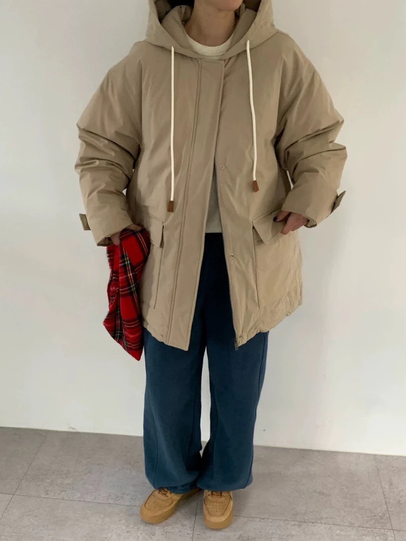 泡菜正品～卡其色秋冬新款外套