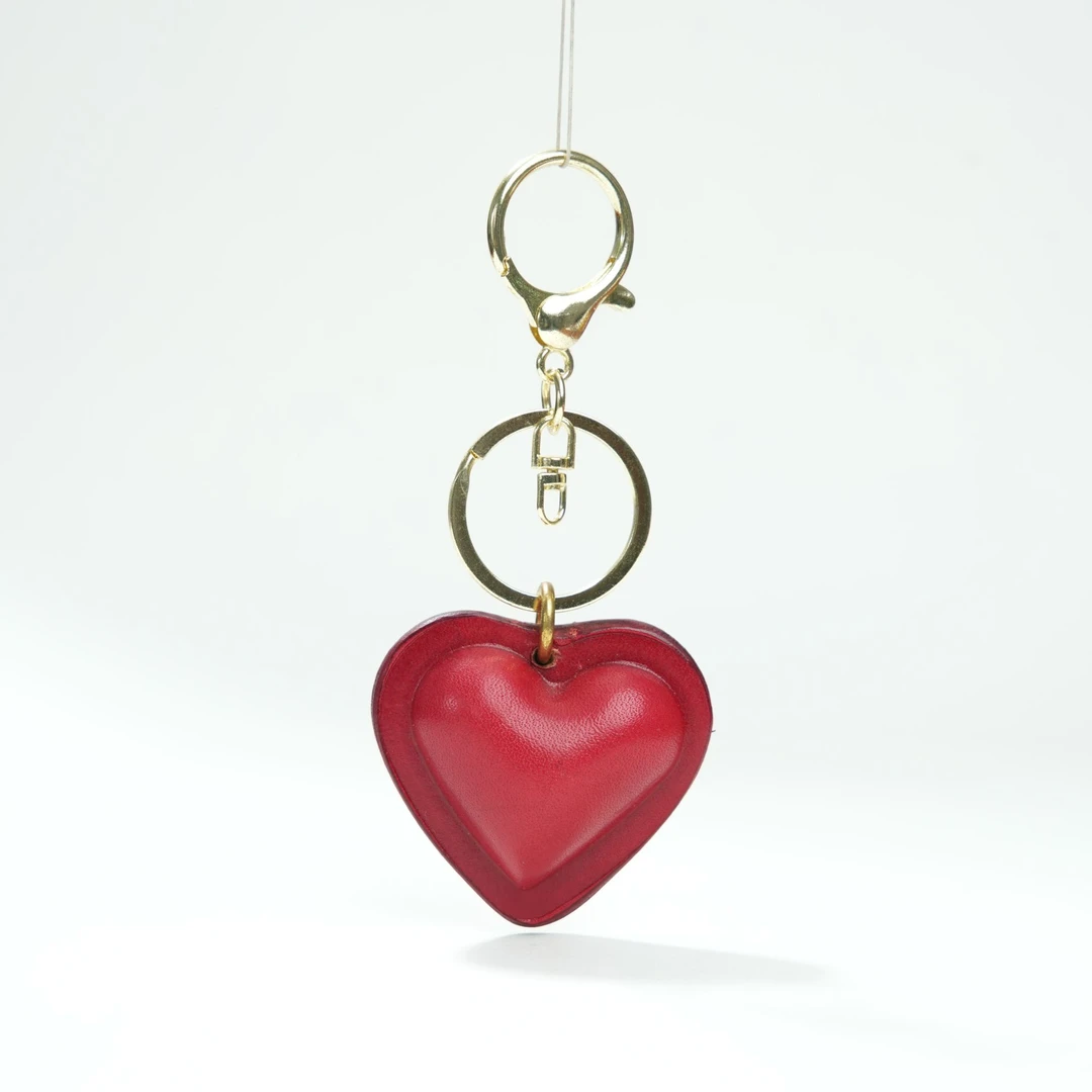 简约可爱爱心钥匙扣包包挂件