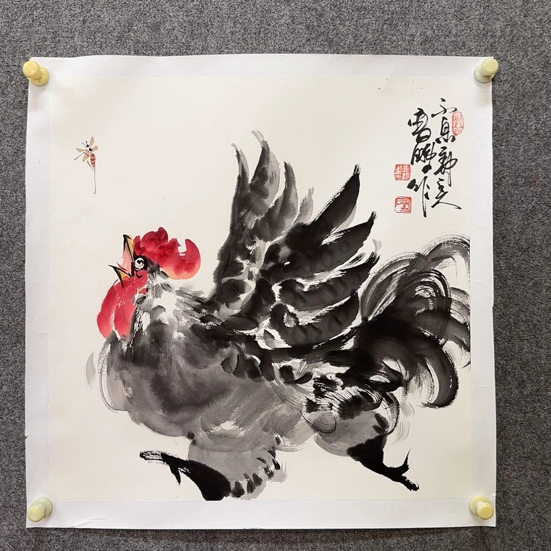 国画娄鹏老师手绘作品