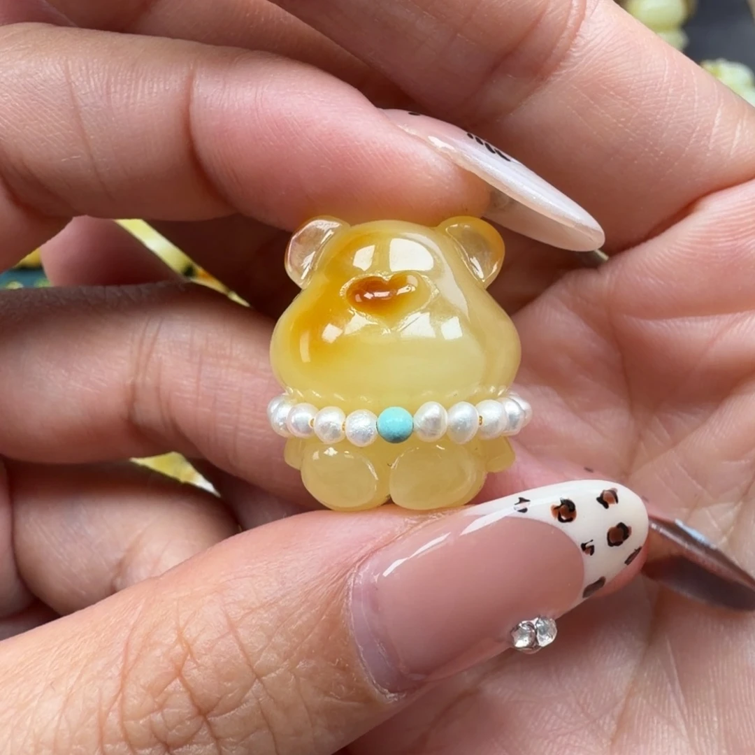 琥珀未镶嵌裸石蜜蜡