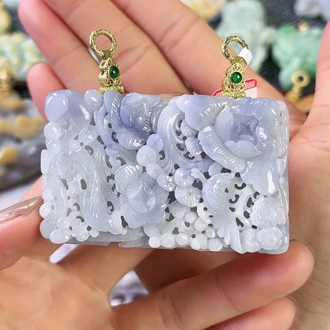 【闪购商品】翡翠颈饰未镶嵌挂件