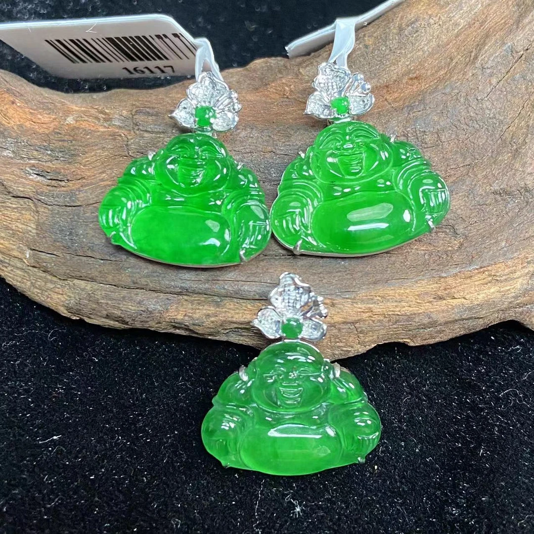 16117天然A货翡翠【佛公】多样性发一个