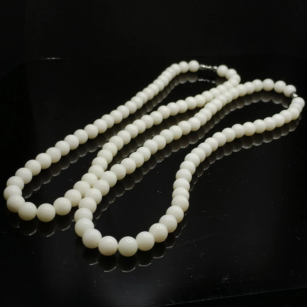 【东北哥精选】和田玉公主项链N1【多样性发其一】 约8mm