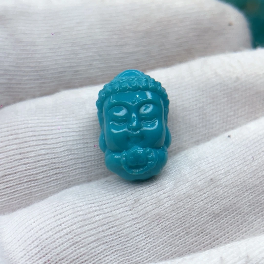 绿松石未镶嵌颈饰卡11-16-9.8