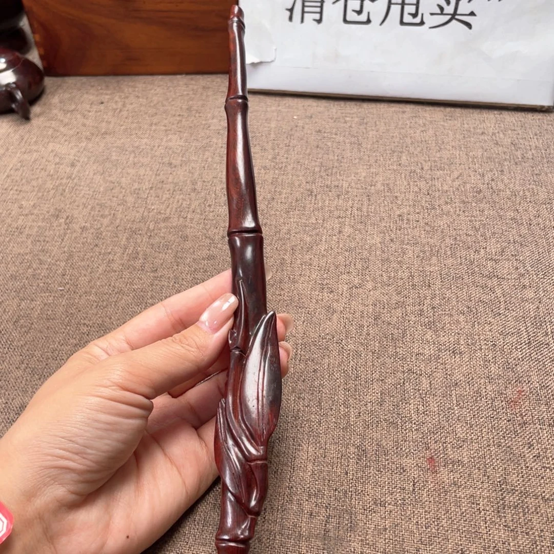 檀香紫檀（小叶紫檀）竹节棍子