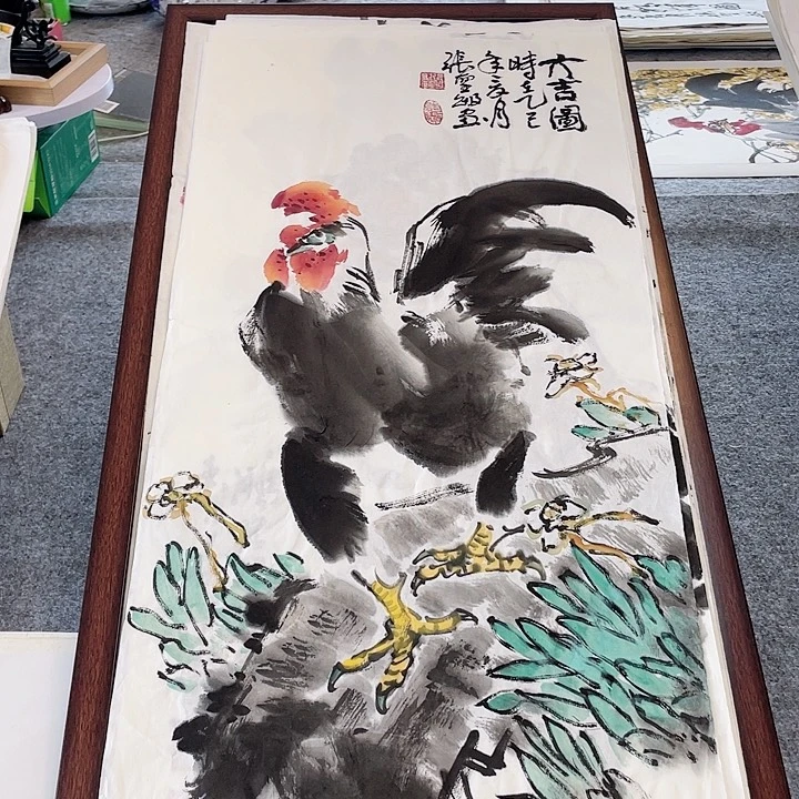 国画张圣敏先生纯手绘作品