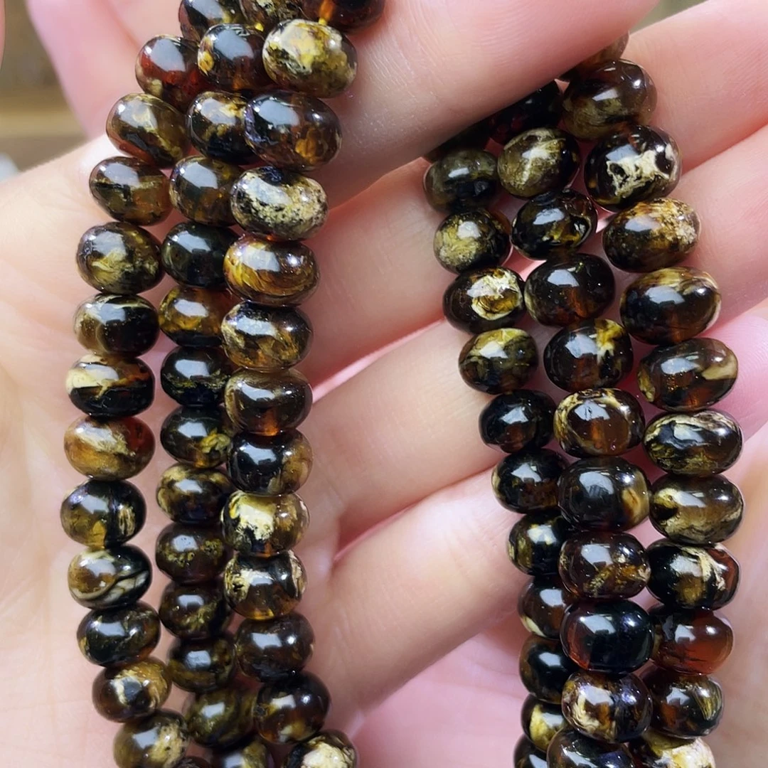 琥珀未镶嵌裸石8.