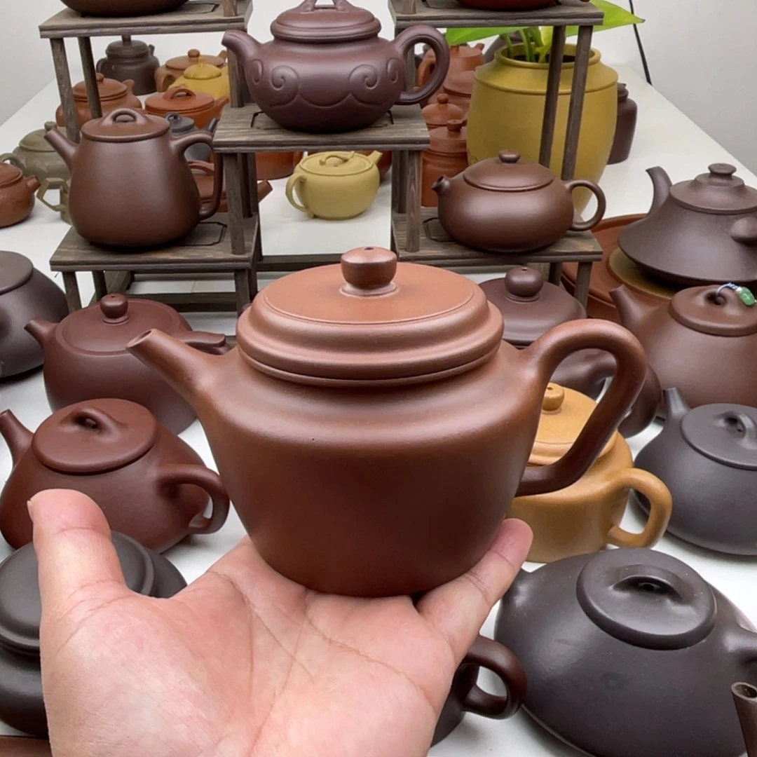 茶壶紫砂宜兴紫砂微瑕微瑕200cc