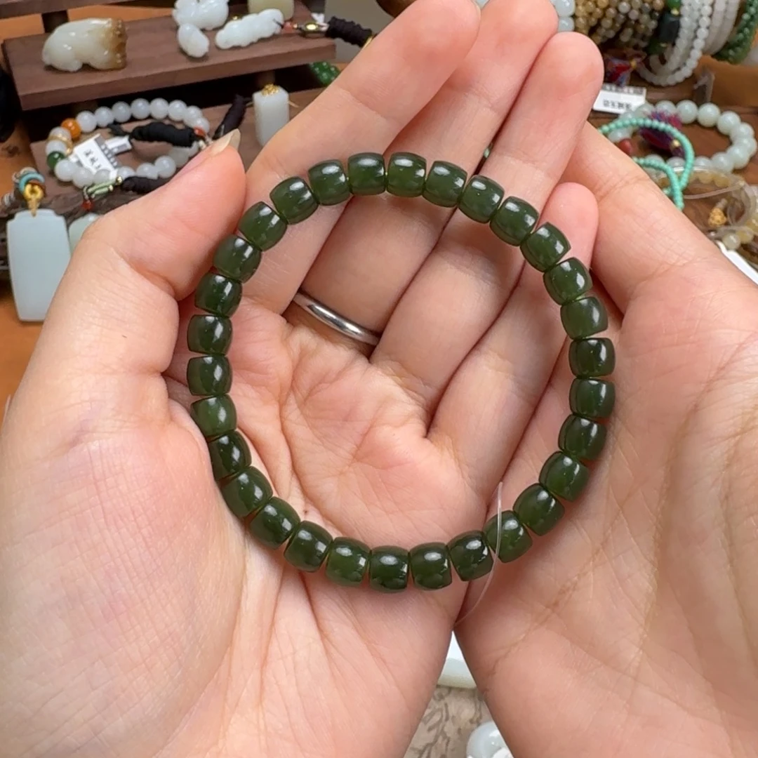 和田玉（糖玉）未镶嵌手链