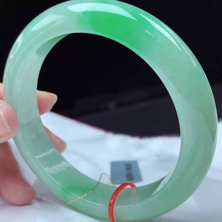 翡翠未镶嵌手镯58圈4113