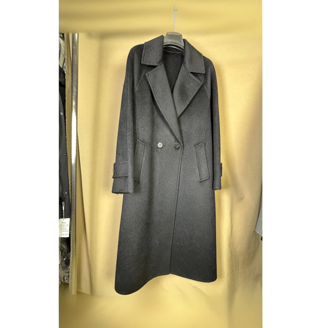 大牌专柜孤品明星同款羊毛羊绒大衣09