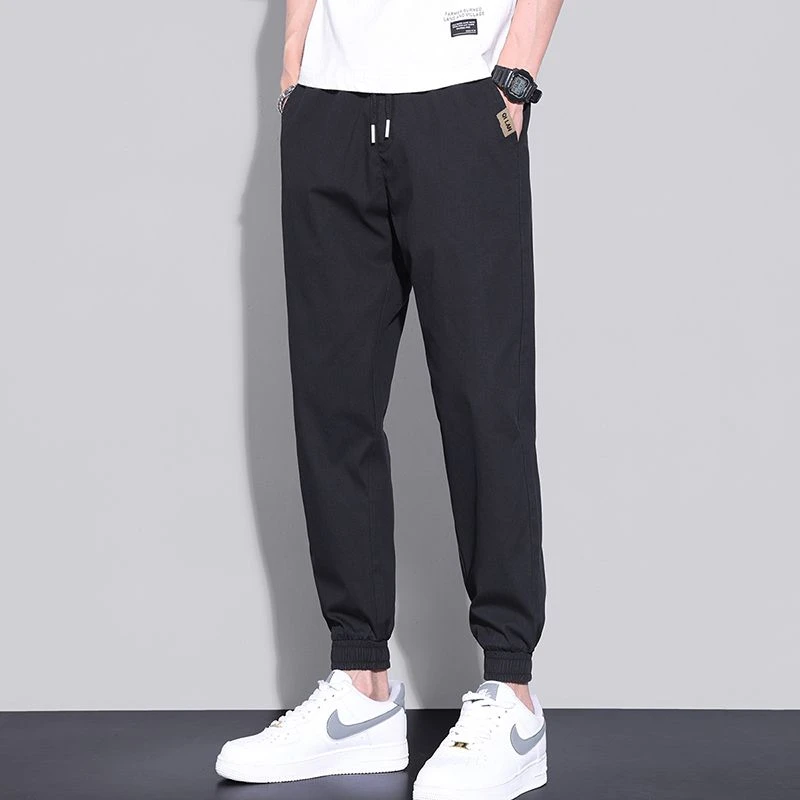 2025春季新款宽松束脚工装潮流百搭时尚休闲男裤