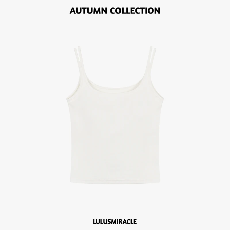 LulusmiracleLulusmiracle【热辣麻豆内搭白色吊带】时尚防走光吊带