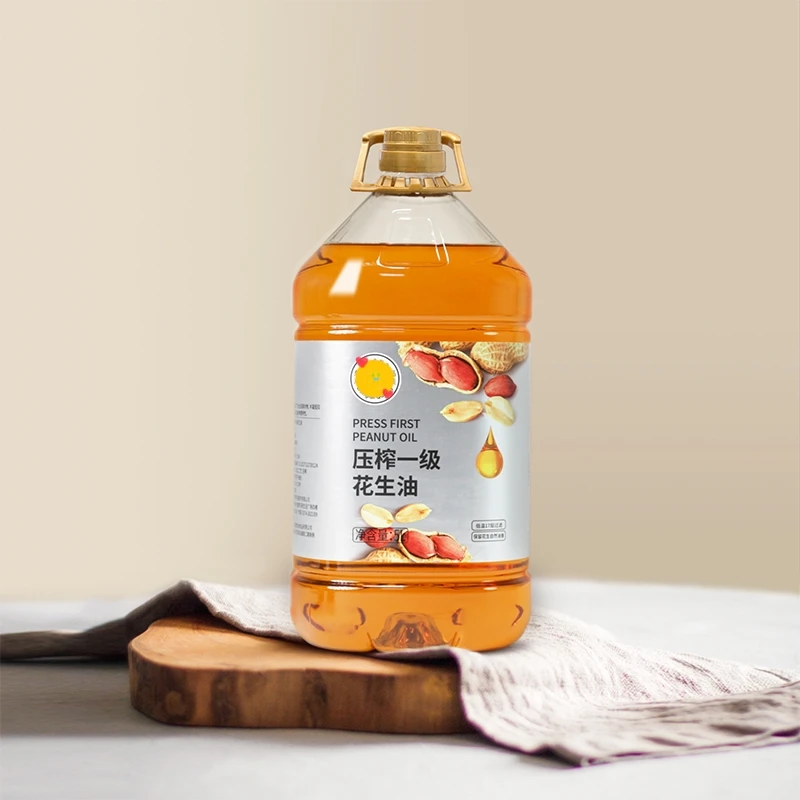 【许昌本地超市代贝勾】自营压榨一级花生油