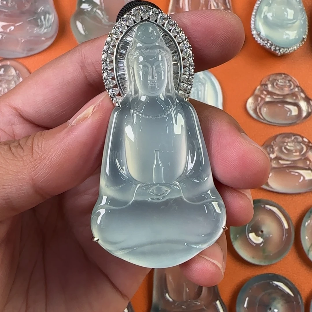 定制翡翠未镶嵌天然