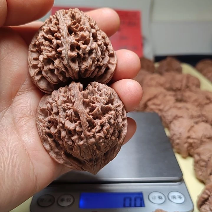 文玩核桃把件山**川41.d全品无修无药满天星