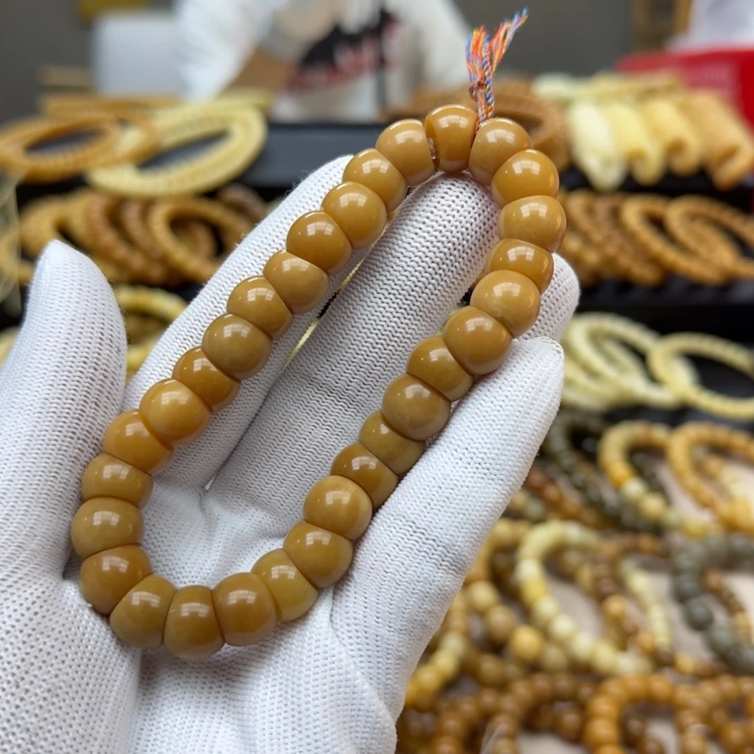 手串菩提根/象牙果12大肠 11年 微瑕