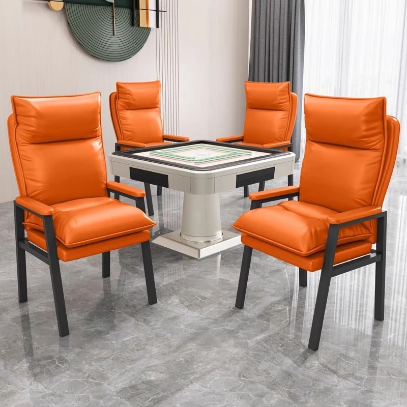 棋牌室麻将馆专用椅子家用办公会议椅网红麻将椅子家用久坐电脑椅