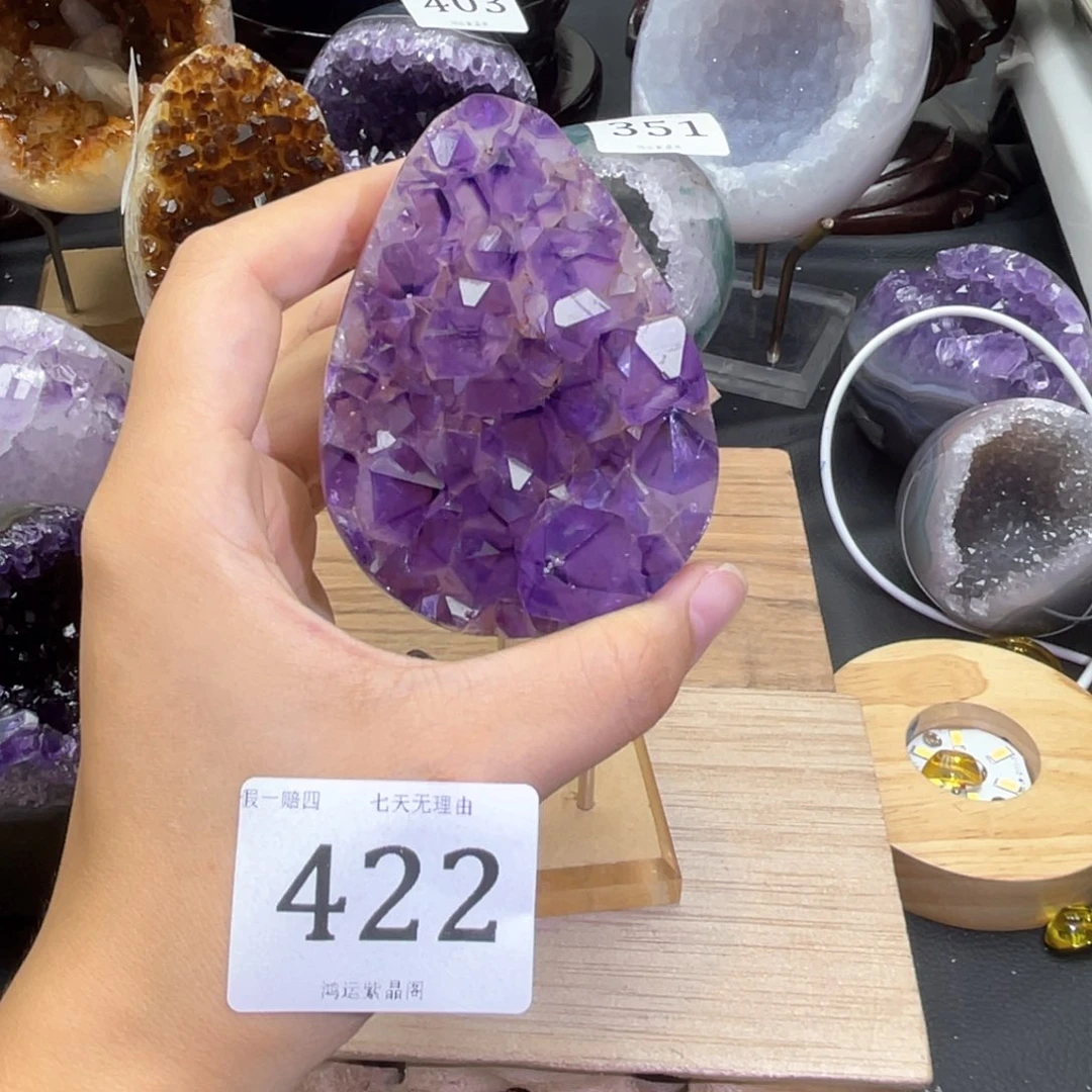 未镶嵌大型摆件（非配饰）紫晶