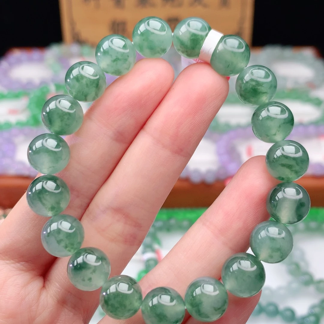 翡翠手链未镶嵌翡翠10mm