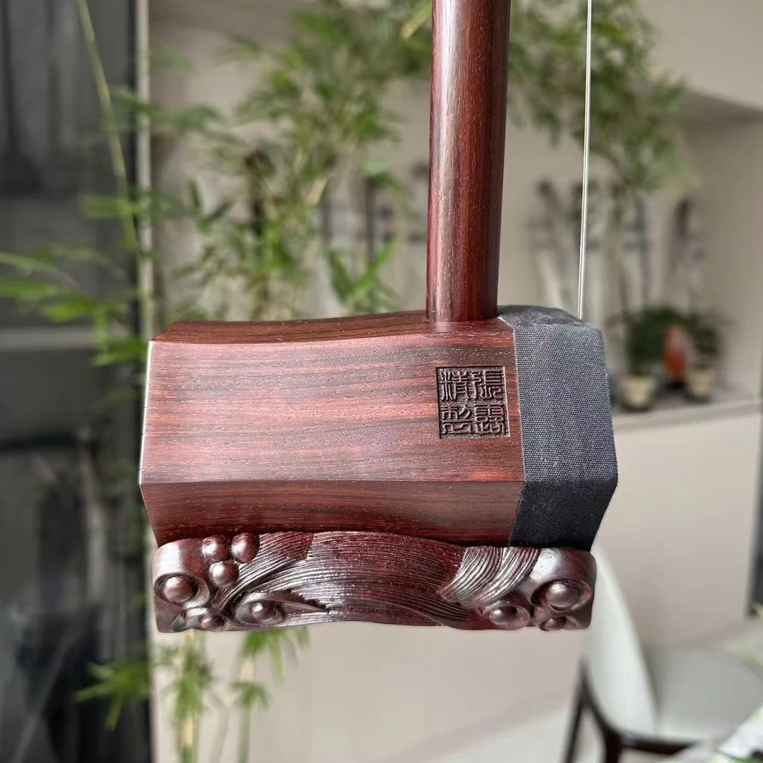 印度小叶紫檀二胡厂家直售厂家直销越胡，纯手工雕刻