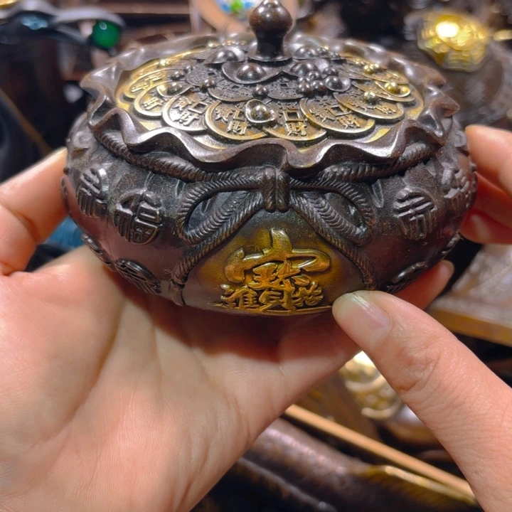 铜器摆件收收藏藏