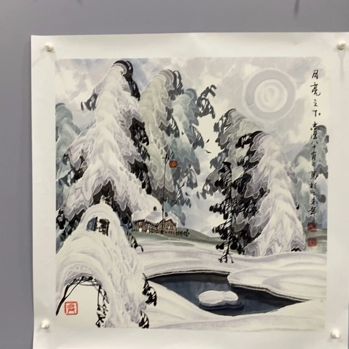 手绘作品等多种形式进行