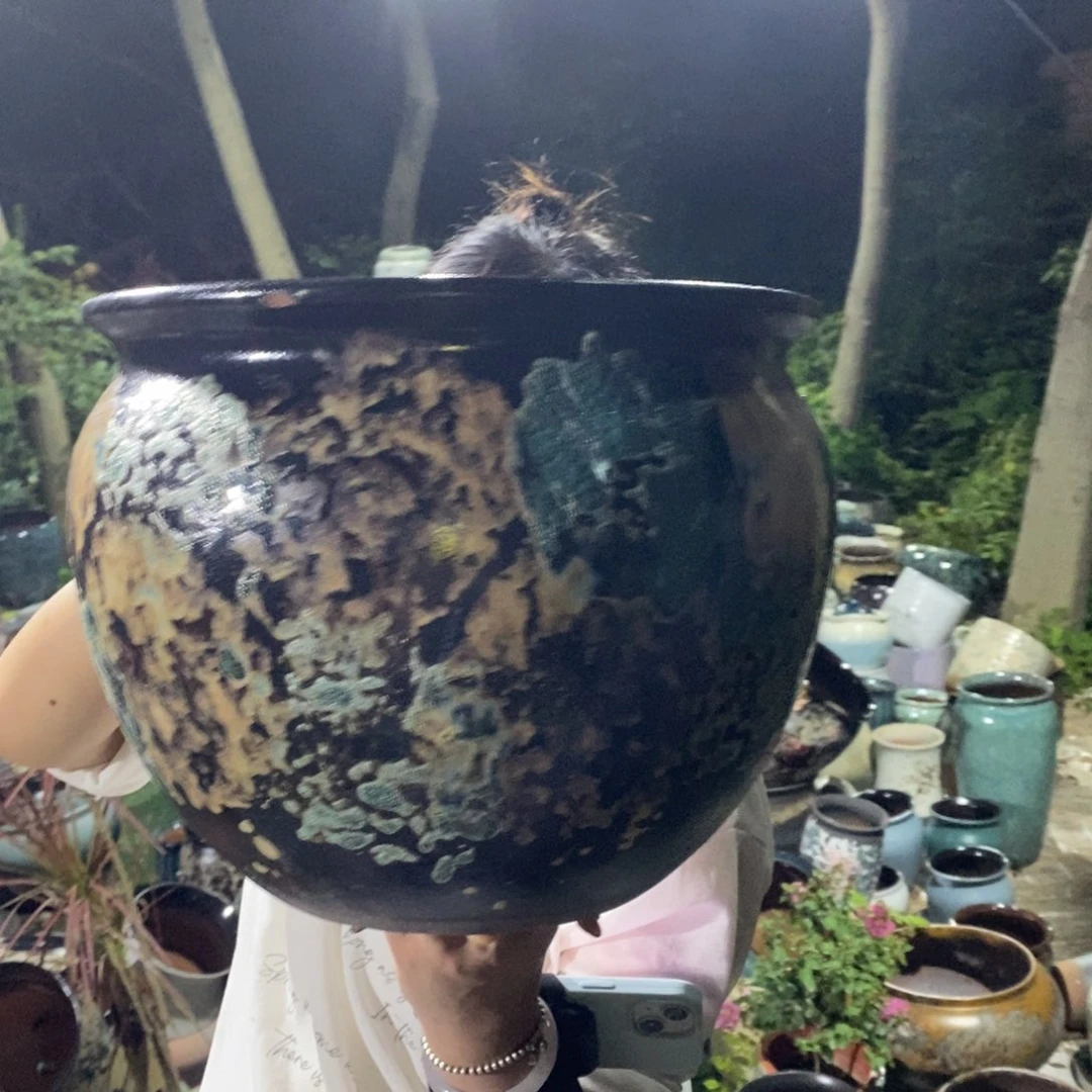 紫砂花盆正品30/25