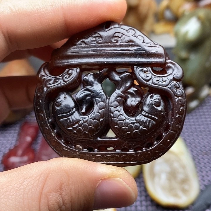 未镶嵌蛇纹石玉颈饰