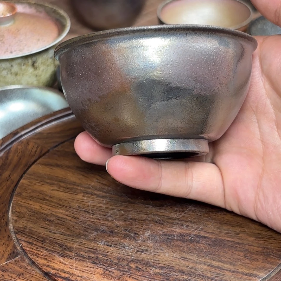 建水紫陶三木柴烧