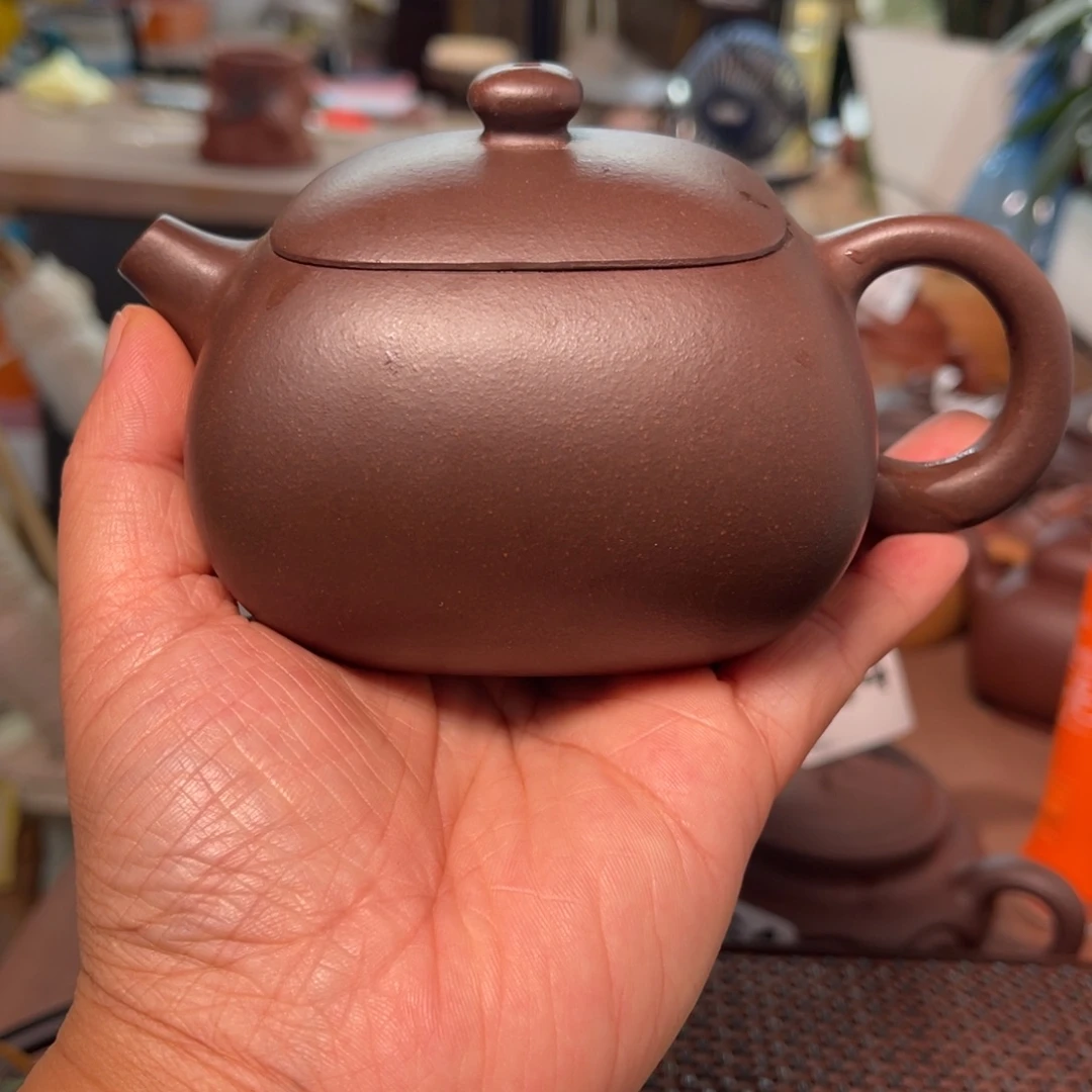 紫***木茶壶紫砂无瑕紫泥四方西施280毫升