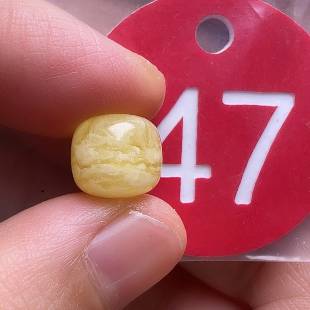 蜜蜡未镶嵌珠宝奇石10/9m m