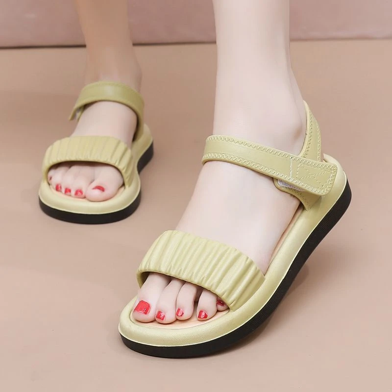新款凉鞋女士夏季外穿厚底网红软底透气居家百搭休闲防滑防臭凉拖