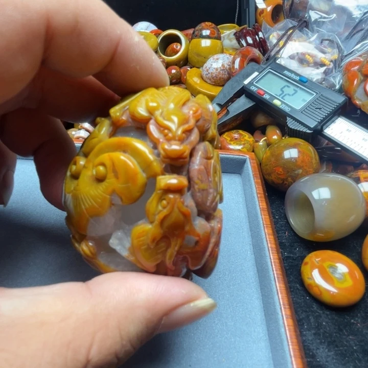 未镶嵌玛瑙玛瑙/玉髓冒**鼎
