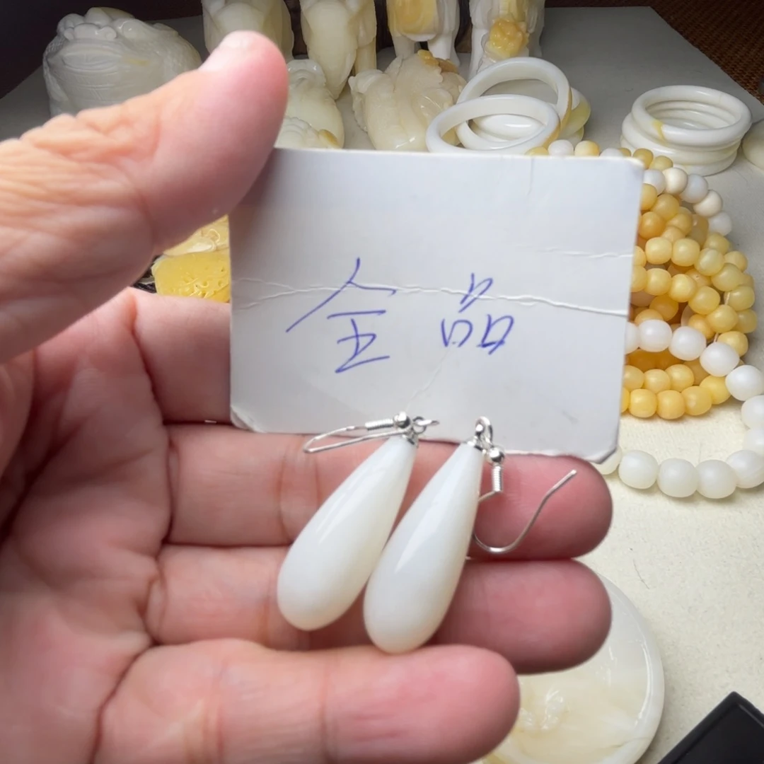非金属贝壳全品耳环