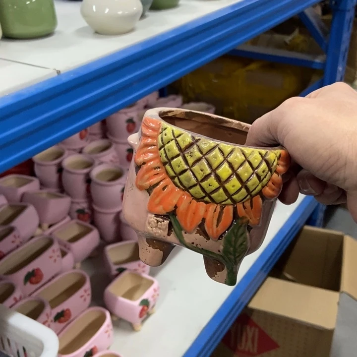 陶瓷花盆单场满9.9发10*9*9